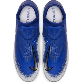 Nike Phantom Vsn Academy Df FG / MG M AO3258-410 fotbollsskor mångfärgad blå 2