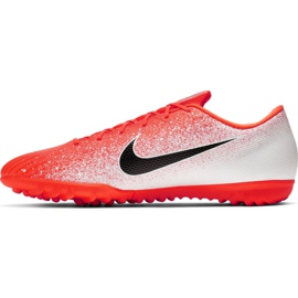 Nike Mercurial Vapor X 12 Academy Tf M AH7384-801 fotbollsskor mångfärgad vit 2
