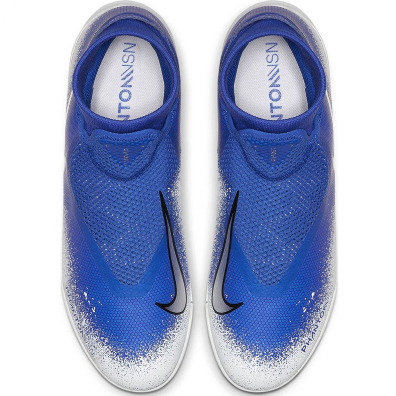 Nike Phantom Vsn Academy Df Tf M AO3269-410 fotbollsskor mångfärgad blå 1