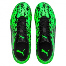 Puma One 19.4 Fg Ag Jr 105501 03 fotbollsskor mångfärgad grön 1