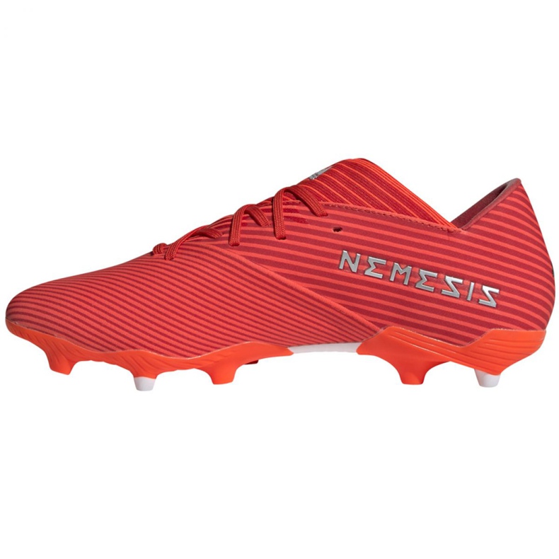Adidas Nemeziz 19.2 Fg M F34385 fotbollsskor röd röd 2