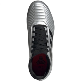 Adidas Predator 19.3 Tf Jr G25802 fotbollsskor mångfärgad silver- 2
