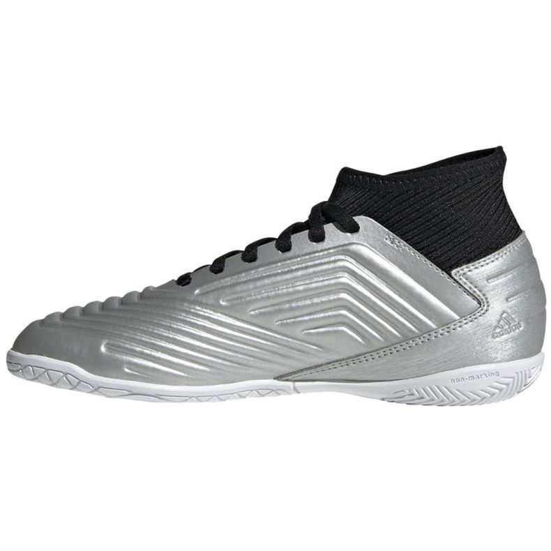 Inomhusskor adidas Predator 19.3 I Jr G25806 grå silver- 1