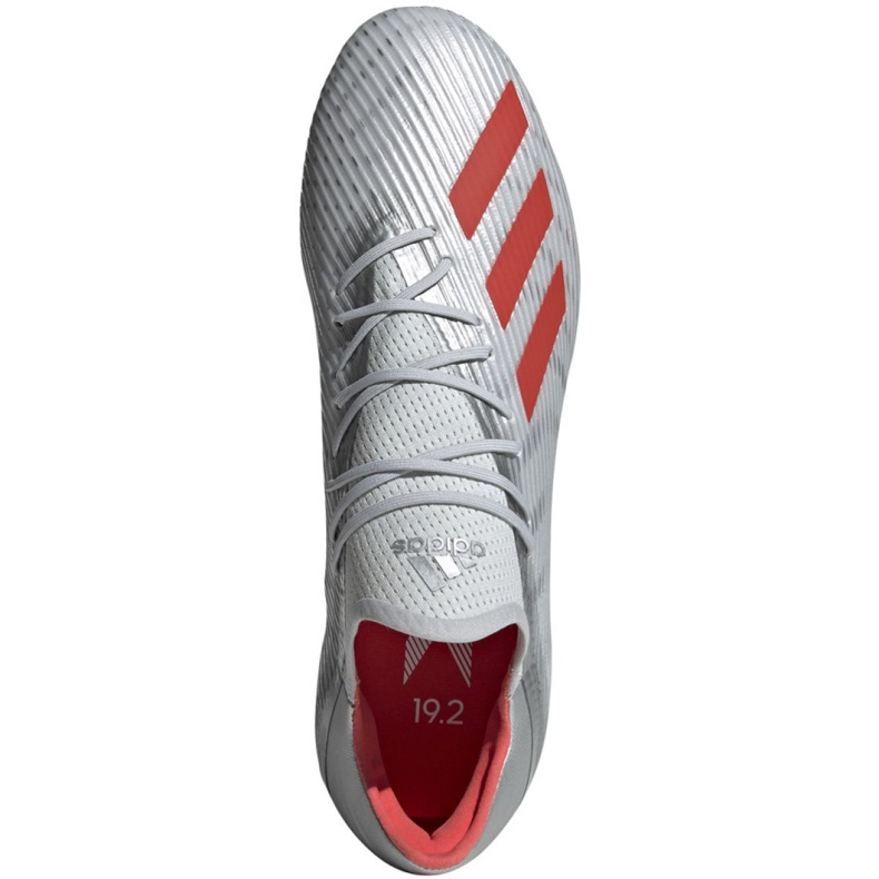 Adidas X 19.2 Fg M F35386 fotbollsskor grå grå 2
