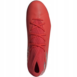 Adidas Nemeziz 19.3 Tf M F34427 fotbollsskor röd röd 1