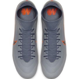 Nike Mercurial Superfly 6 Academy FG / MG M AH7362-408 fotbollsskor röd grå 1