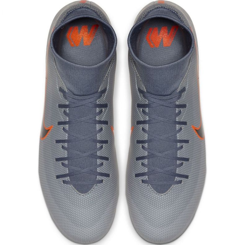 Nike Mercurial Superfly 6 Academy FG / MG M AH7362-408 fotbollsskor röd grå 1