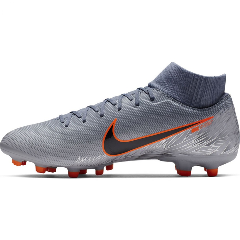 Nike Mercurial Superfly 6 Academy FG / MG M AH7362-408 fotbollsskor röd grå 2