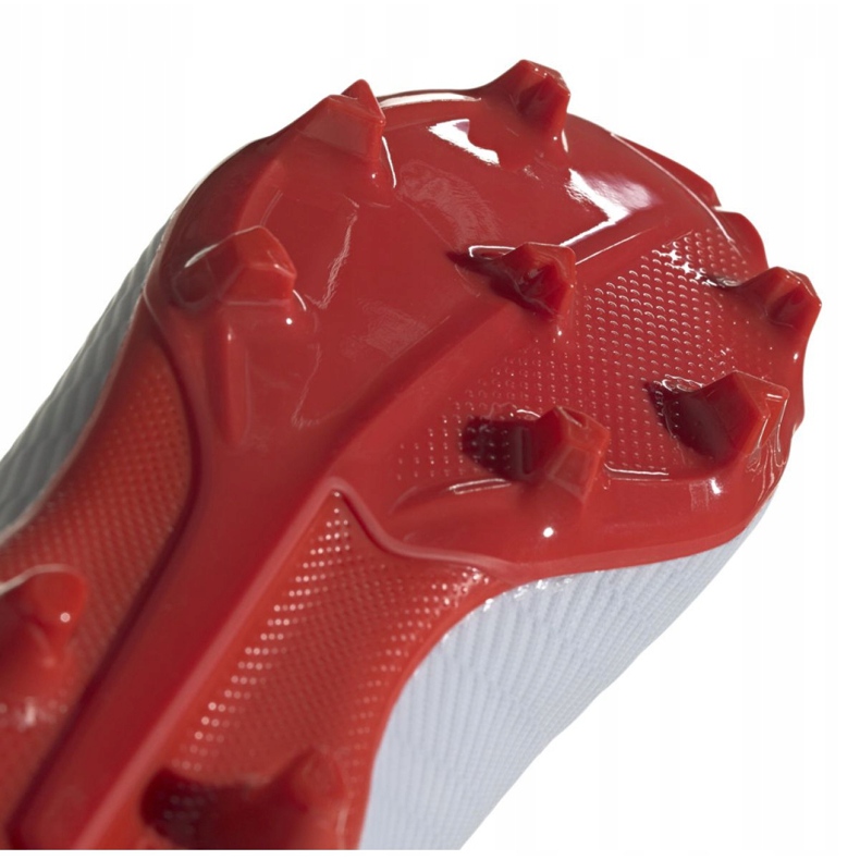 Adidas X 19.3 Fg Jr F35365 fotbollsskor mångfärgad silver- 1