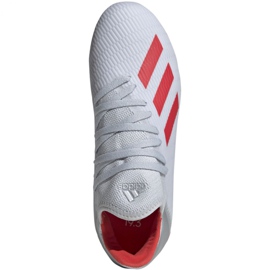 Adidas X 19.3 Fg Jr F35365 fotbollsskor mångfärgad silver- 2