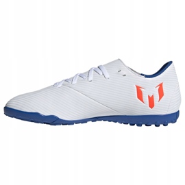 Adidas Nemeziz Messi 19.4 Tf M F34549 fotbollsskor mångfärgad vit 1