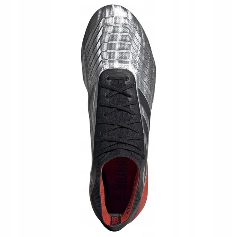 Adidas Predator 19.1 Sg M F99986 fotbollsskor mångfärgad silver- 2
