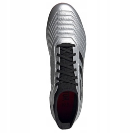 Adidas Predator 19.3 Ag M F99989 fotbollsskor mångfärgad silver- 2