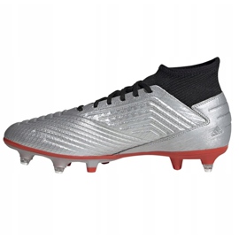 Adidas Predator 19.3 Sg M F99992 fotbollsskor mångfärgad silver- 1