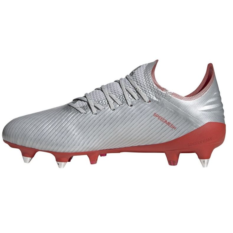 Adidas X 19.1 Sg M F35311 fotbollsskor mångfärgad silver- 1