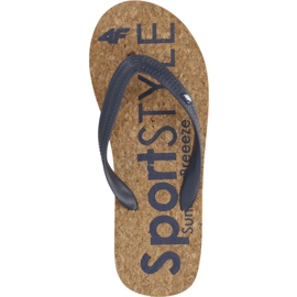 Tofflor 4f W H4L19-KLD002 30S mörk marinblå brun 1