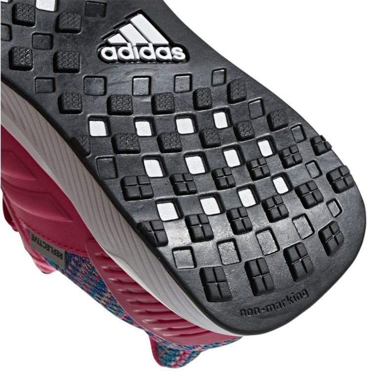 Adidas RapidaRun Btw Jr AH2603 skor rosa 1
