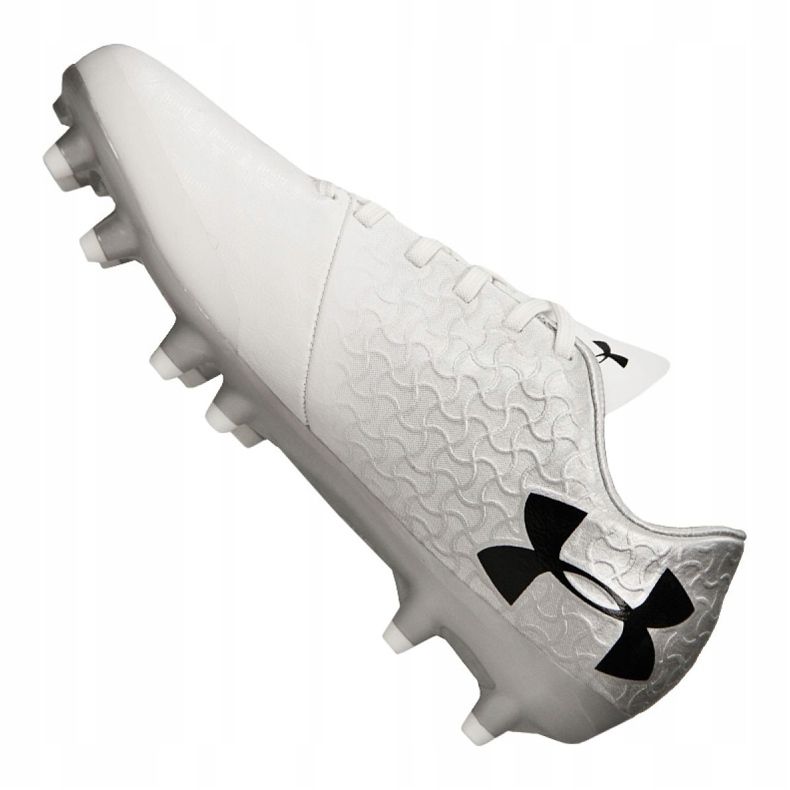 Under Armour Magnetico Select Fg Jr 3000122-100 fotbollsskor mångfärgad vit 1