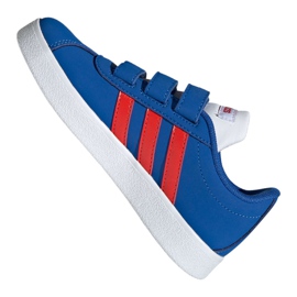 Adidas Vl Court 2.0 Cmf C Jr EE6904 blå 1