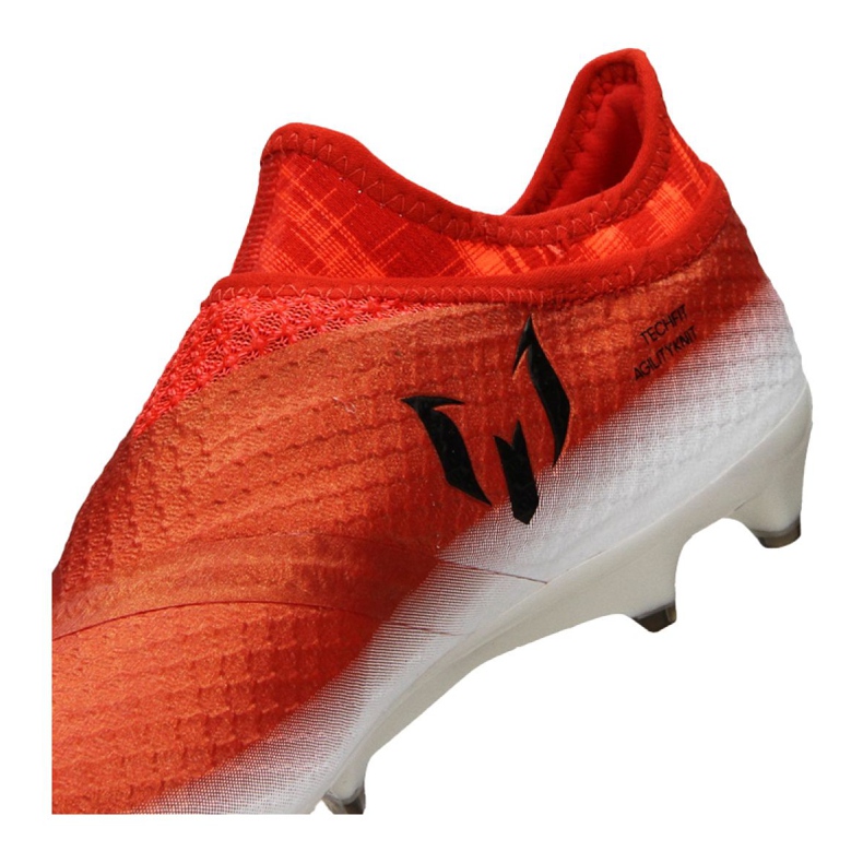Adidas Messi 16+ Pureagility Fg M BB1870 fotbollsskor röd röd 2