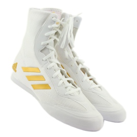 Adidas Box Hog Plus boxningsskor vit 4