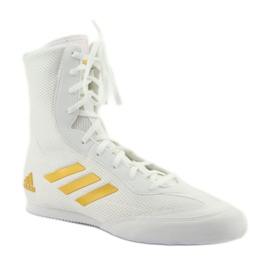 Adidas Box Hog Plus boxningsskor vit 1