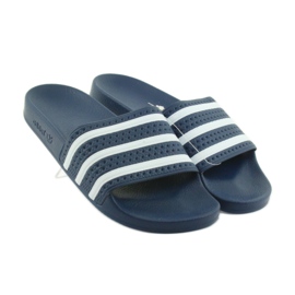 Adidas Adilette tofflor marinblå 4