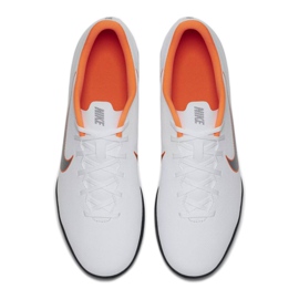 Nike Mercurial Vapor 12 Club Tf M AH7386-107 fotbollsskor vit vit 1