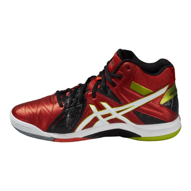 Asics Gel-Cyber ​​Sensei 6 Mt M B503Y-2101 volleybollskor mångfärgad röd 1
