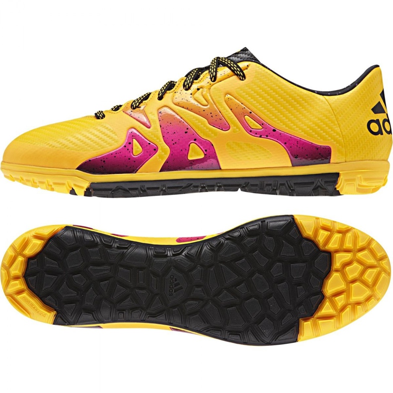 Adidas X 15.3 Tf M S74660 fotbollsskor orange orange 1