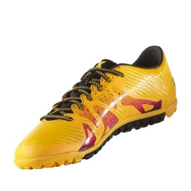 Adidas X 15.3 Tf M S74660 fotbollsskor orange orange 2