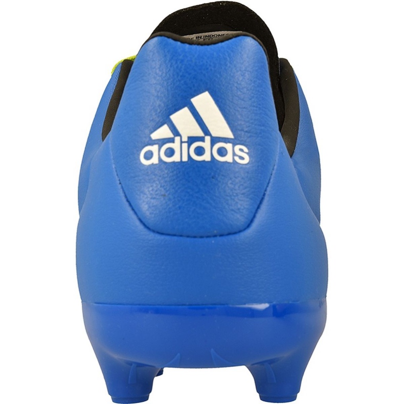 Adidas Ace 16.3 FG / AG M Läder AF5163 fotbollsskor blå blå 1
