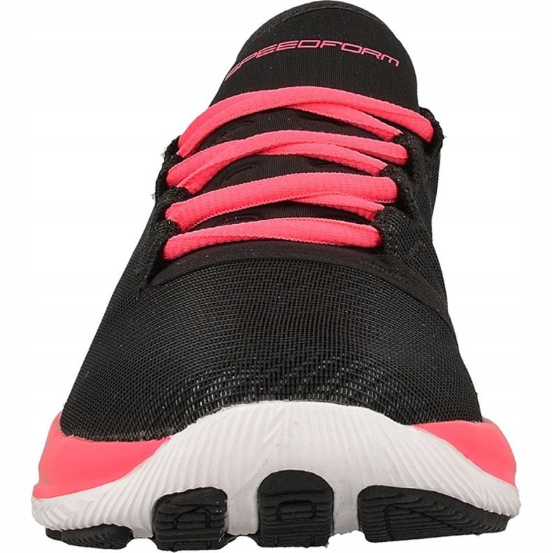 Under Armour Speedform Turbulence Run Fast W 1289792-962 löparskor svart rosa 2
