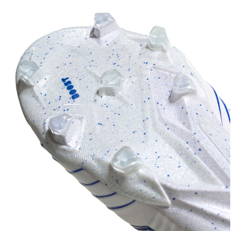 Adidas Predator 19+ Fg M BC0548 fotbollsskor vit vit 1