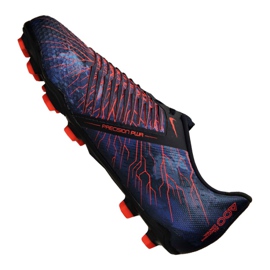 Nike Phantom Vnm Elite Fg Jr AO0401-440 fotbollsskor svart marinblå 1