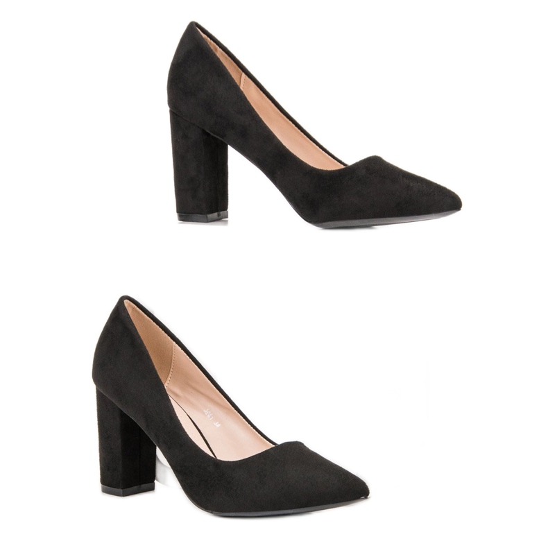 Diamantique Svarta mockapumpar 2