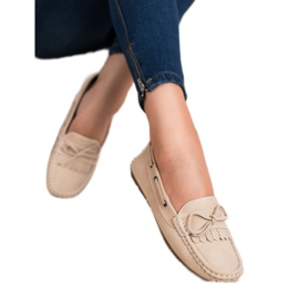 SHELOVET Loafers Med En Rosett brun 1