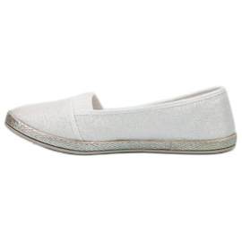 SHELOVET Slip-on sneakers vit 1