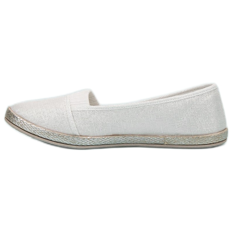 SHELOVET Slip-on sneakers vit 1