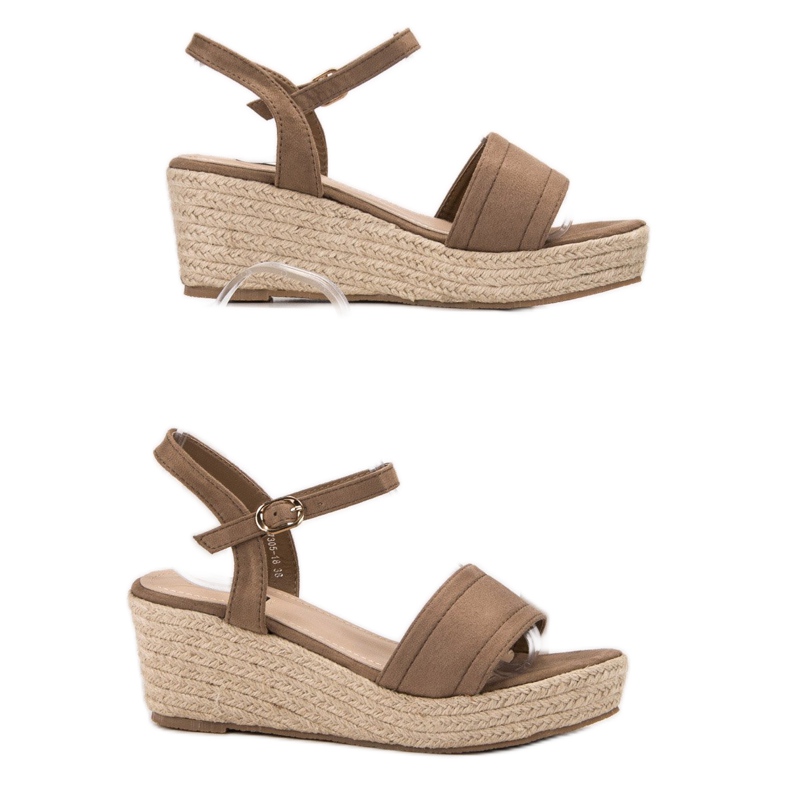 Vices Sandaler på plattformen brun 1