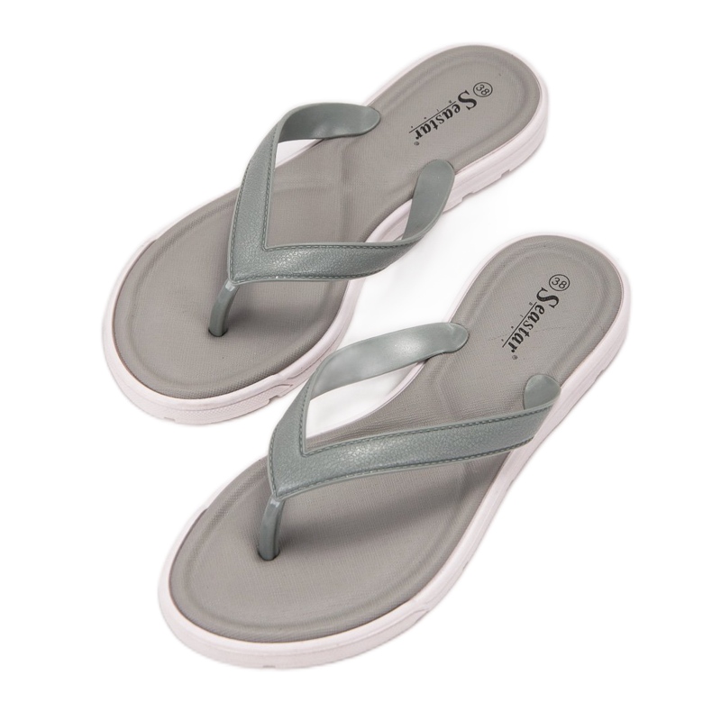 Seastar Gummi flip-flops grå 2