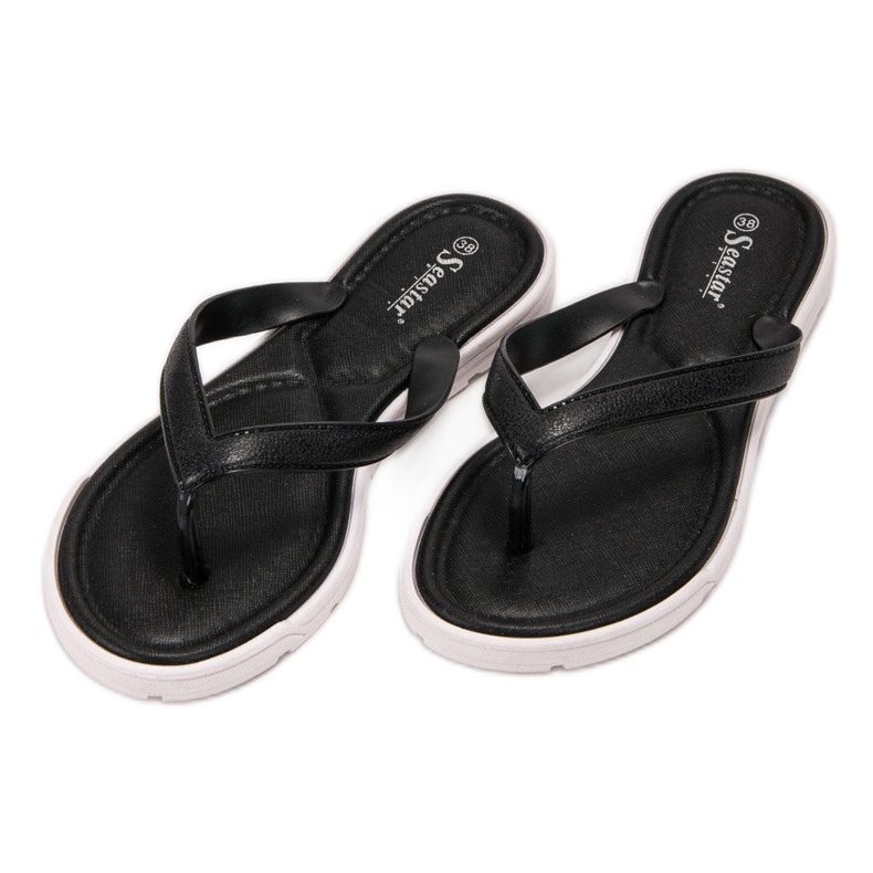 Seastar Gummi flip-flops svart 1