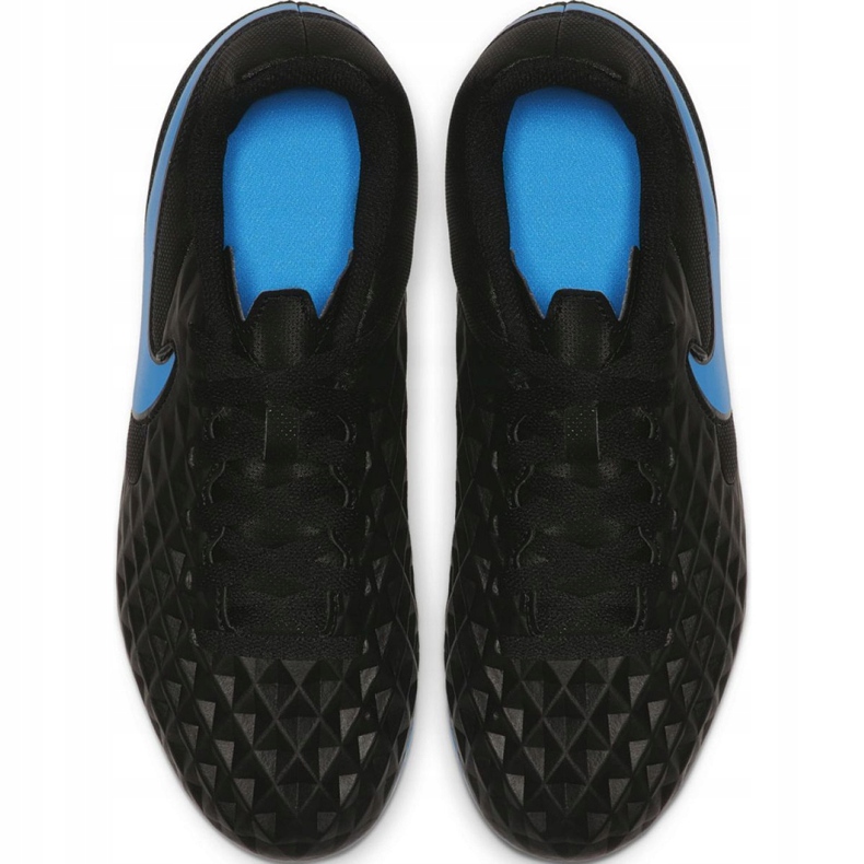 Nike Tiempo Legend 8 Club FG / MG Jr AT5881-004 fotbollsskor svart svart 1