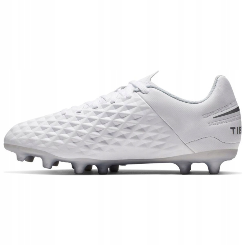 Nike Tiempo Legend 8 Club FG / MG Jr AT5881-100 fotbollsskor mångfärgad vit 1