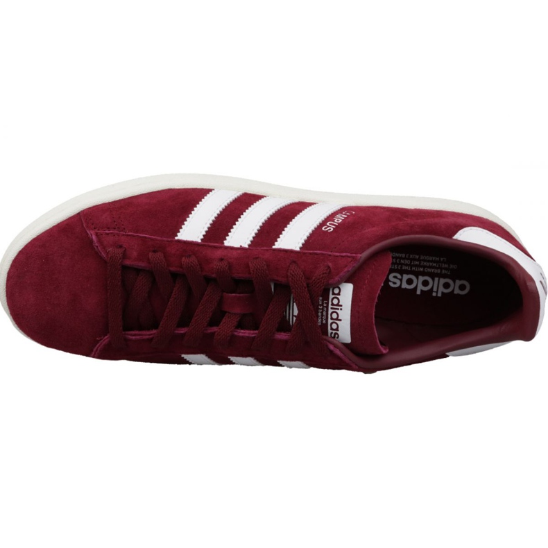 Adidas Originals Campus M BZ0087 vinröda skor mångfärgad 2