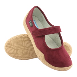 Dr.ORTO Befado damskor pu-young pu 197D003 vinröd 3