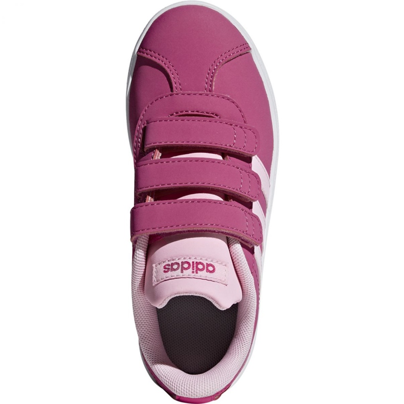 Adidas Vl Court 2.0 Cmf C rosa skor Jr F36394 1