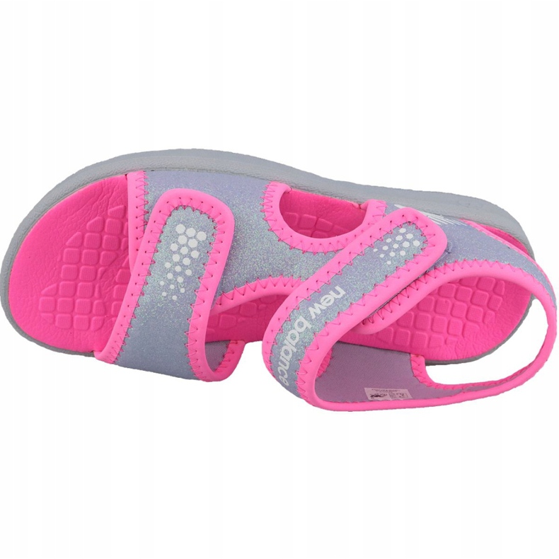 Sandaler New Balance Sandal K K2031GRP rosa grå 2