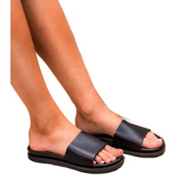 Clowse Svarta damtofflor 1