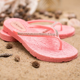 Seastar Flip-flops Med Cubic Zirconia rosa 2